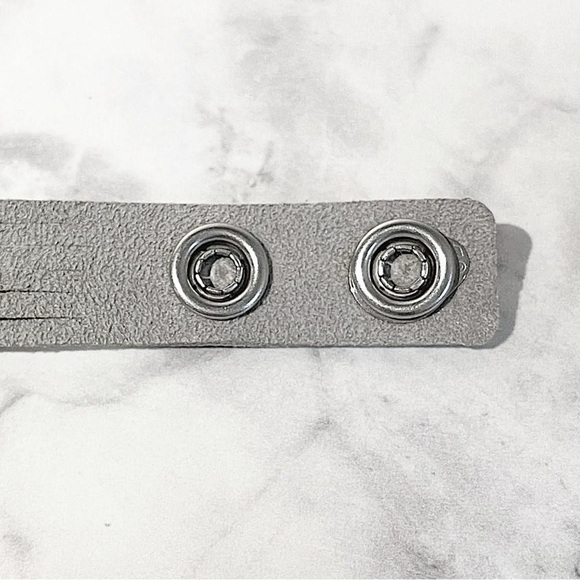 RETIRED, Authentic Swarovski Slake Light Gray Wrap Bracelet ( choker ). BNIB. - Picture 13 of 15